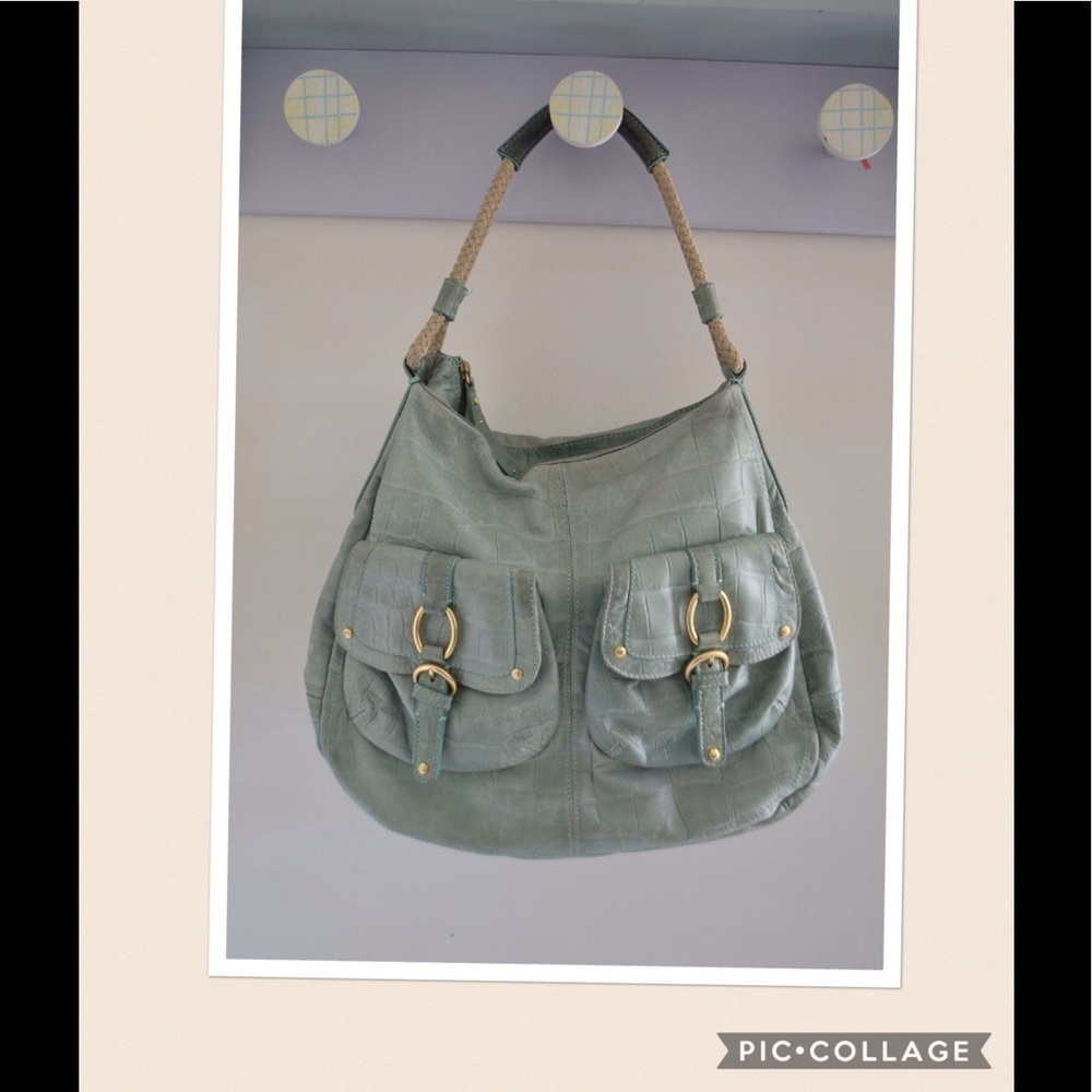 Sigrid Olsen leather hobo bag